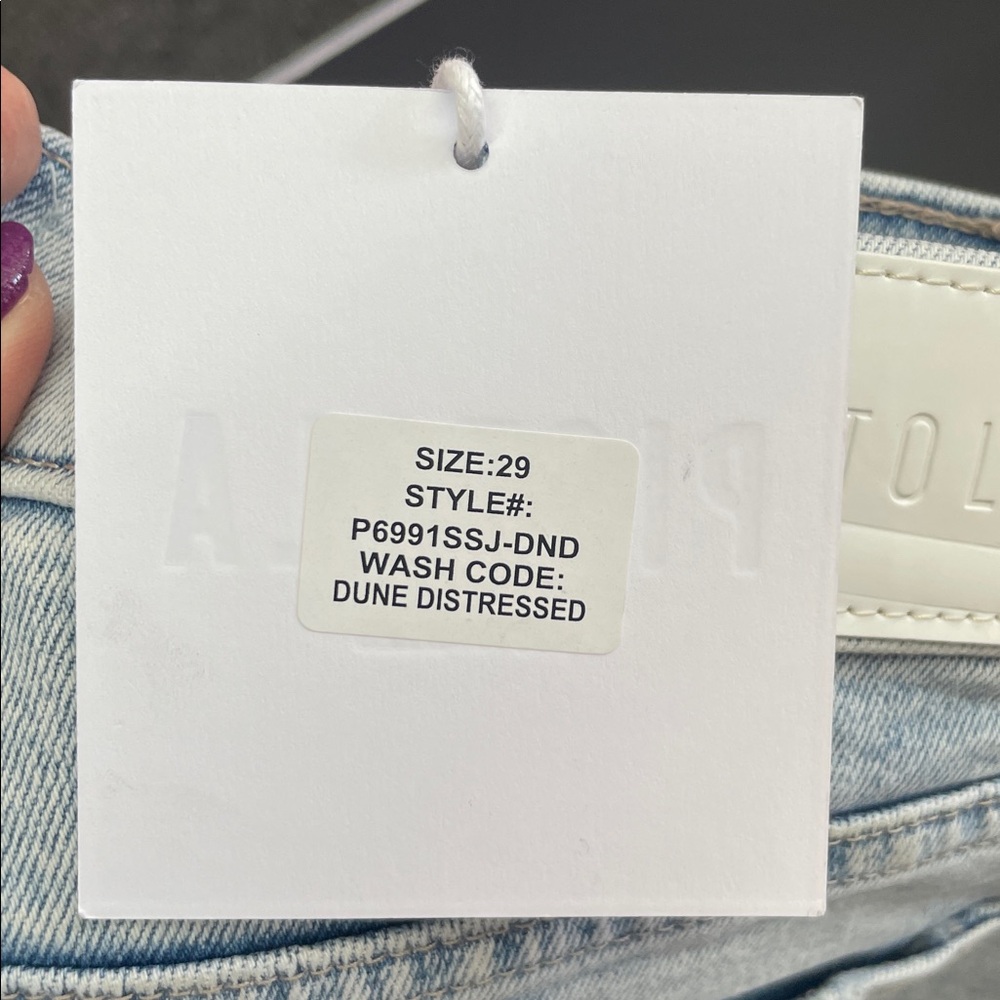 NWT Pistola ‘Monroe’ High Rise Slim Jeans - Picture 5 of 11